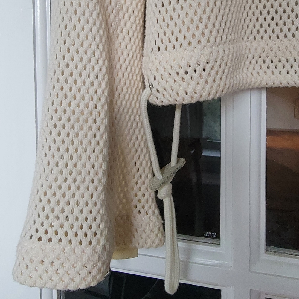 Rag & Bone Long Sleeev Net Top, Size Xs - image 4